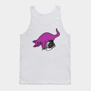 High Top Kitty Laces Tank Top
